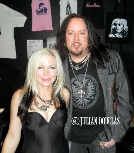 Terri Nunn & I after her show with Berlin 10/9/10.