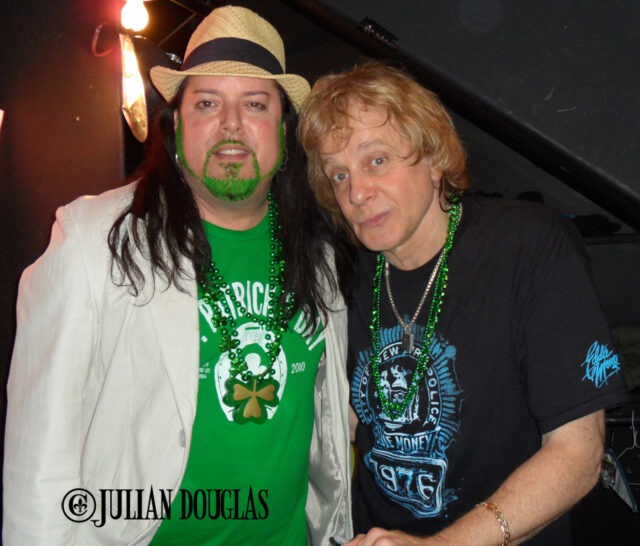 Headking into VIP with Eddie Money after his show on St. Patrick's Day 3/17/11.