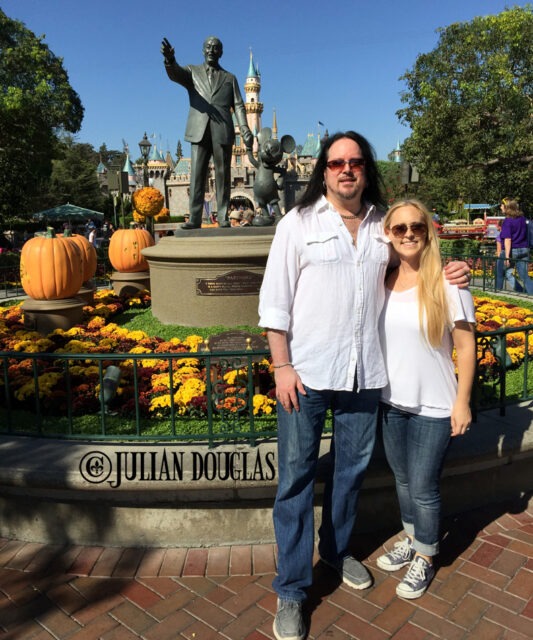 Nicole & I never need an excuse to go to Disneyland, but each Halloween time, it's a must, October 2014.