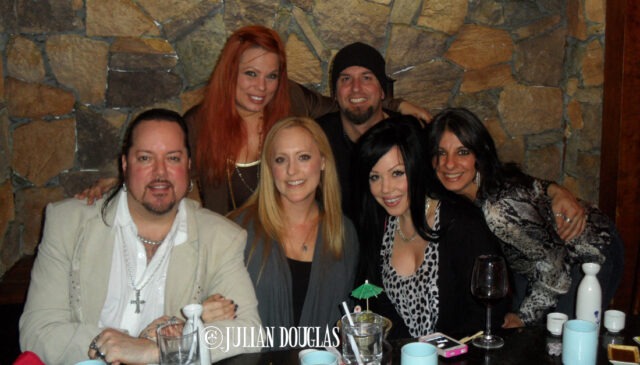 Nicole & I enjoying a great night at Benihana's in Beverly Hills with awesome friends, Nicole & Nathan, Michelle & Rah, January 2012.
