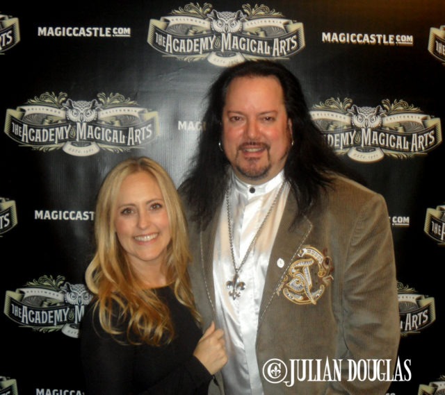 Nicole & I at The Magic Castle. Inredible food on top of the greatest entertainment in town. It's great to be a member ;) January 2015.