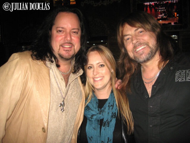 My wife Nicole & I hanging with Don after his show at the House Of Blues - Anaheim, November 2009.