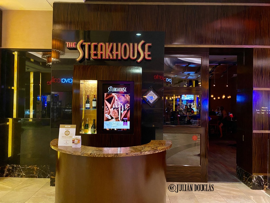 THE STEAKHOUSE at AGUA CALIENTE: Indoor Dining exists at this Oasis ...